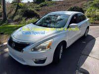 White 2015 Nissan Altima 2.5 S