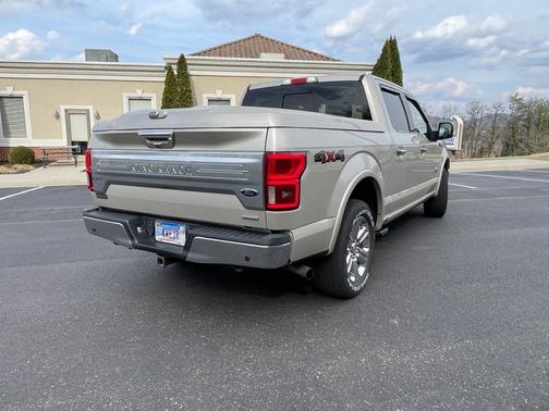 Beige 2018 Ford F-150 King Ranch