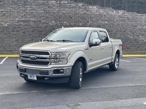 Beige 2018 Ford F-150 King Ranch