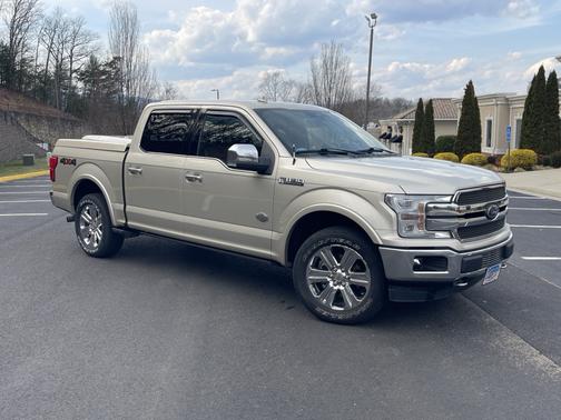 Beige 2018 Ford F-150 King Ranch