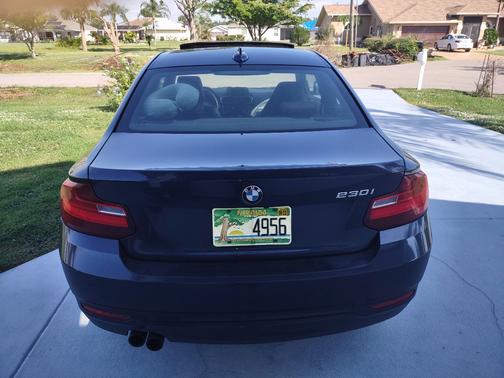Blue 2017 BMW 230 i