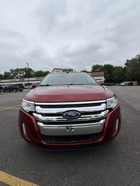 Red 2013 Ford Edge Limited