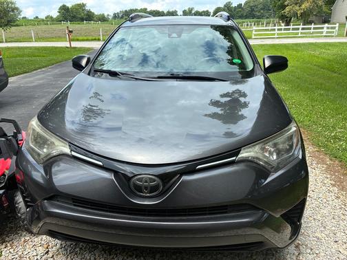 Gray 2017 Toyota RAV4 LE