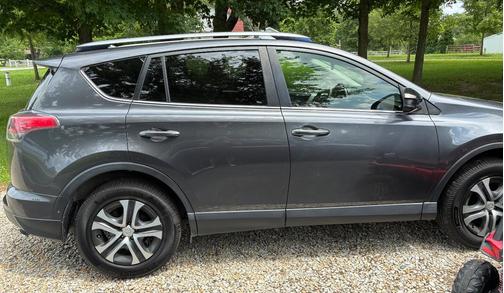 Gray 2017 Toyota RAV4 LE