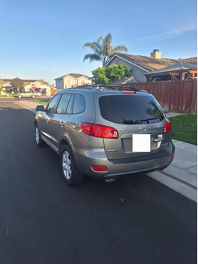 Beige 2009 Hyundai SANTA FE SE