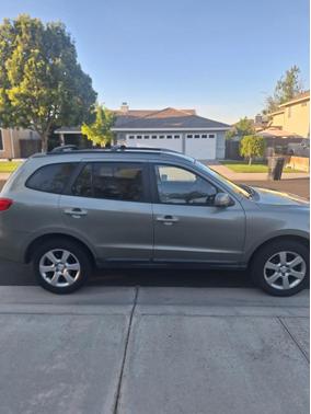 Beige 2009 Hyundai SANTA FE SE
