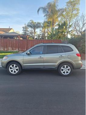 Beige 2009 Hyundai SANTA FE SE