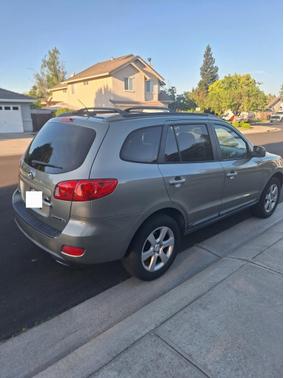 Beige 2009 Hyundai SANTA FE SE
