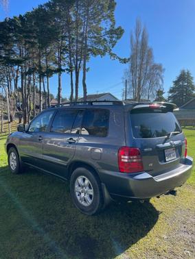 Blue 2003 Toyota Highlander Limited