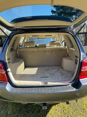 Blue 2003 Toyota Highlander Limited