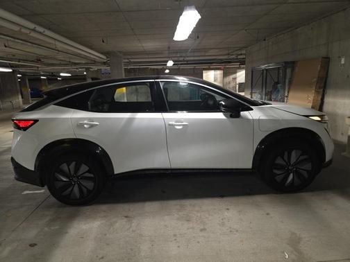 White 2024 Nissan ARIYA ENGAGE FWD