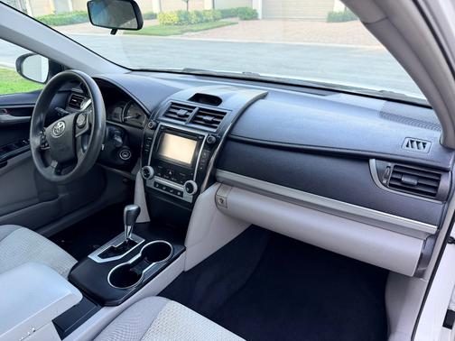 White 2012 Toyota Camry LE
