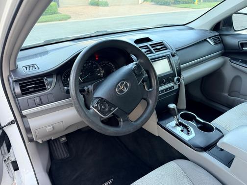 White 2012 Toyota Camry LE