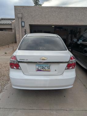 White 2008 Chevrolet Aveo LT