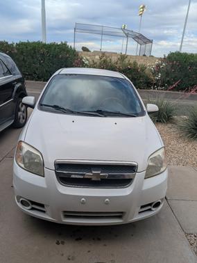 White 2008 Chevrolet Aveo LT