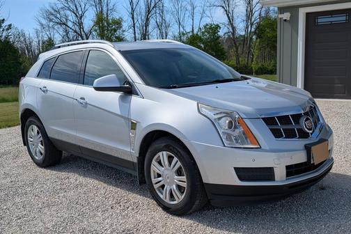 Silver 2012 Cadillac SRX Luxury Collection