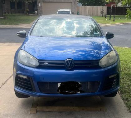 Blue 2013 Volkswagen Golf R 4-Door