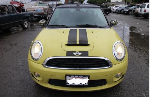 Yellow 2009 MINI Cooper John Cooper Works