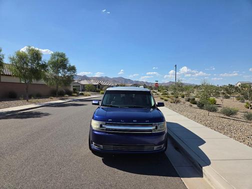 Blue 2013 Ford Flex Limited
