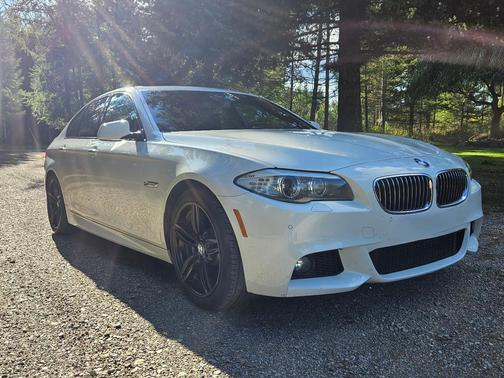 White 2013 BMW 535 i