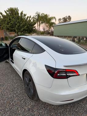 White 2021 Tesla Model 3 Standard Range Plus
