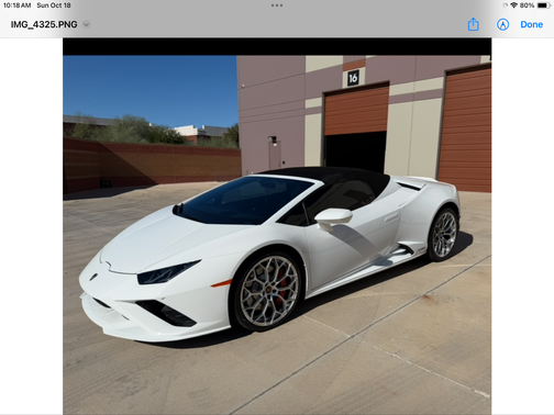 White 2021 Lamborghini Huracan EVO Base