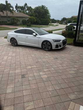 White 2023 Audi S5 3.0T Prestige