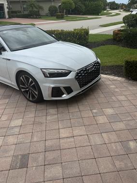White 2023 Audi S5 3.0T Prestige