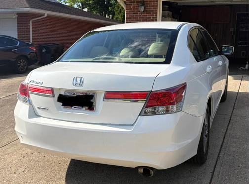 White 2012 Honda Accord SE