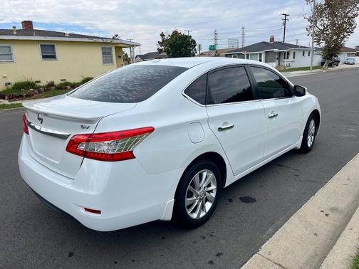 White 2015 Nissan Sentra SV