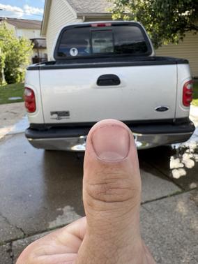 Silver 2002 Ford F-150 XLT SuperCrew