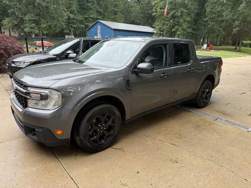 Gray 2022 Ford Maverick XLT
