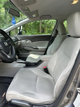 Gray 2013 Honda Civic LX