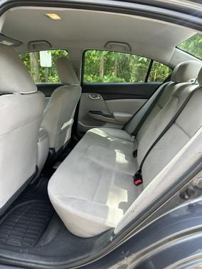 Gray 2013 Honda Civic LX