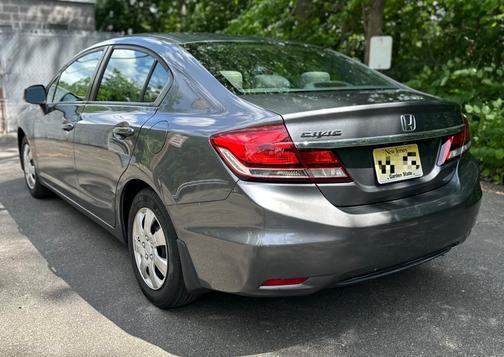 Gray 2013 Honda Civic LX