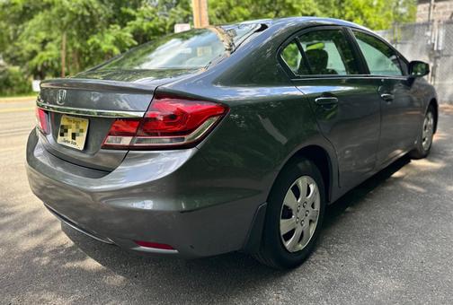 Gray 2013 Honda Civic LX