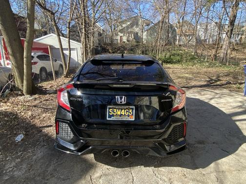 Black 2018 Honda Civic Sport