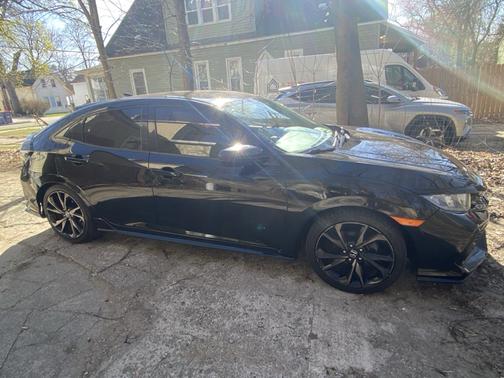 Black 2018 Honda Civic Sport