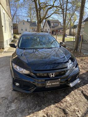 Black 2018 Honda Civic Sport