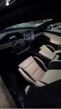 Blue 2026 Tesla Model S Plaid