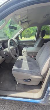 Blue 2005 Dodge Ram 1500 SLT Quad Cab