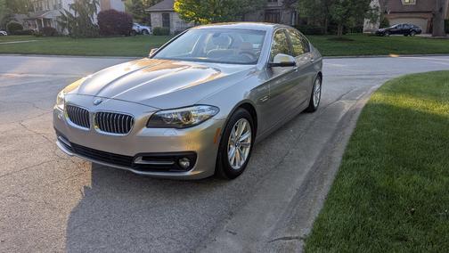 Silver 2015 BMW 528 i xDrive