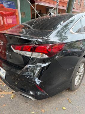 Black 2018 Hyundai SONATA SE