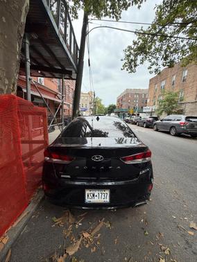 Black 2018 Hyundai SONATA SE