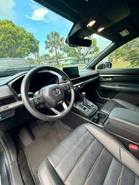 Gray 2024 Honda CR-V Hybrid Sport-L
