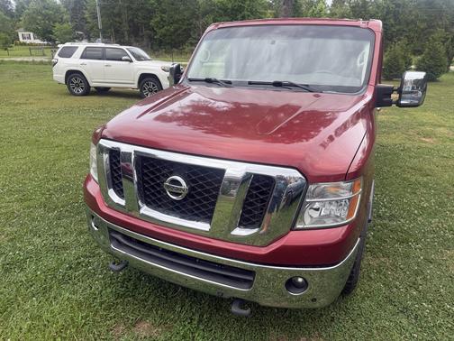 Beige 2018 Nissan NV Passenger NV3500 HD SL V8