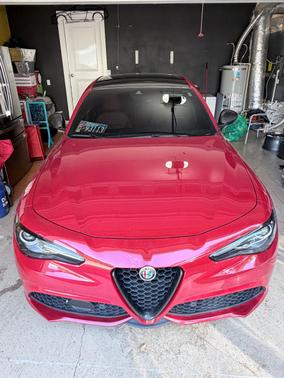 Red 2022 Alfa Romeo Giulia Ti