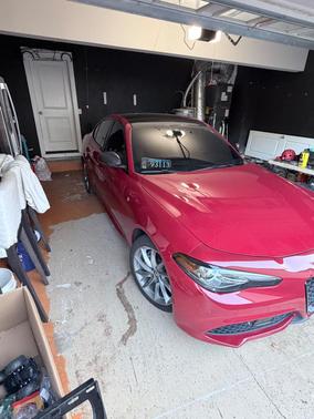Red 2022 Alfa Romeo Giulia Ti