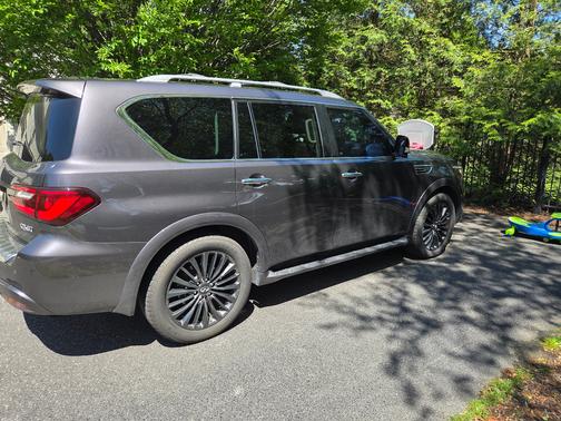 Gray 2022 INFINITI QX80 PREMIUM SELECT