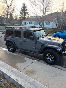 Gray 2021 Jeep Wrangler Unlimited Rubicon